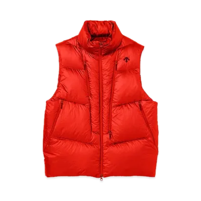 DESCENTE ALLTERRAIN Bright Down Vest "Sardonyx Orange"