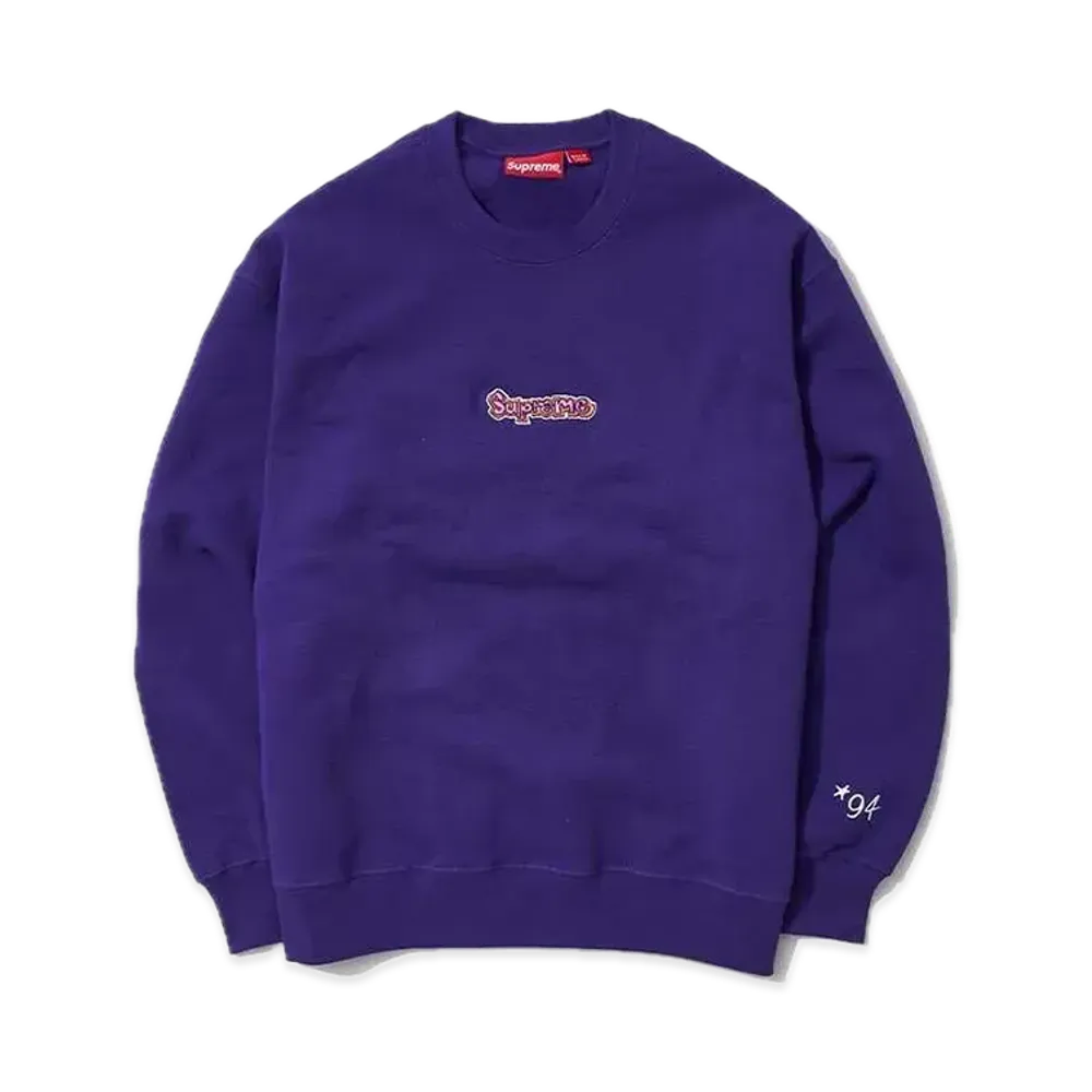 Supreme Gonz Logo Crewneck "Purple"