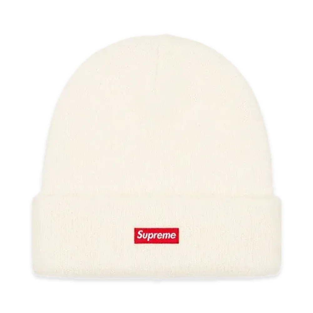 Supreme Mohair Beanie "White" (19FW)