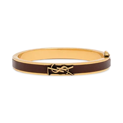 Saint Laurent Women's Jewellery "Gold/Brown"