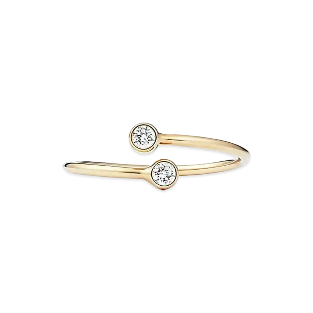 Tiffany & Co. Elsa Peretti Diamond Hoop Ring