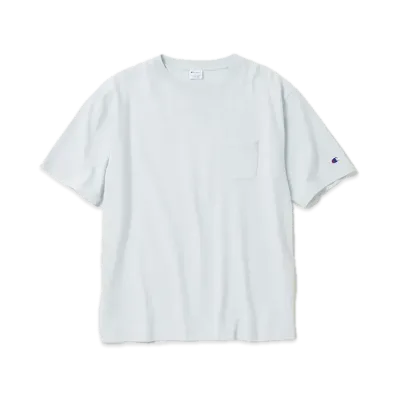 Champion Short Sleeve Pocket T-Shirt "Pale Blue"
