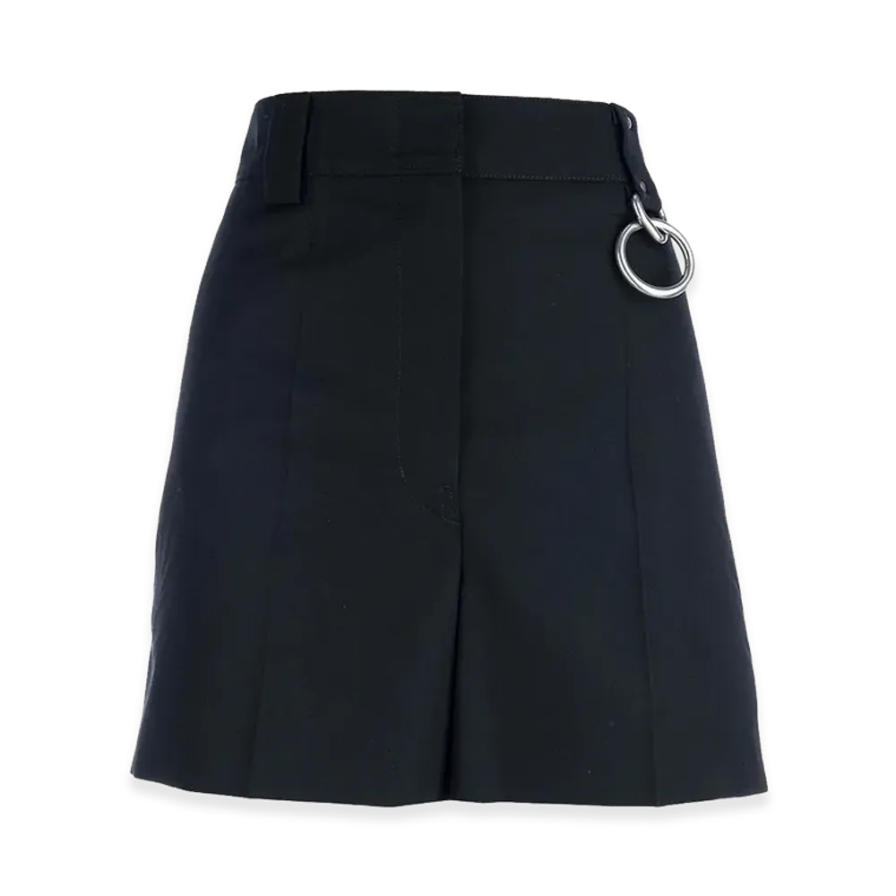 PRADA Wonen's Gabardine Pants "Black"