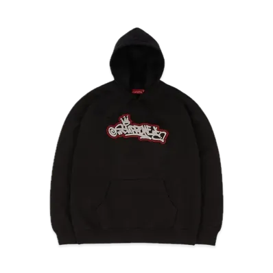 Supreme Handstyle Hooded Sweatshirt "Black"