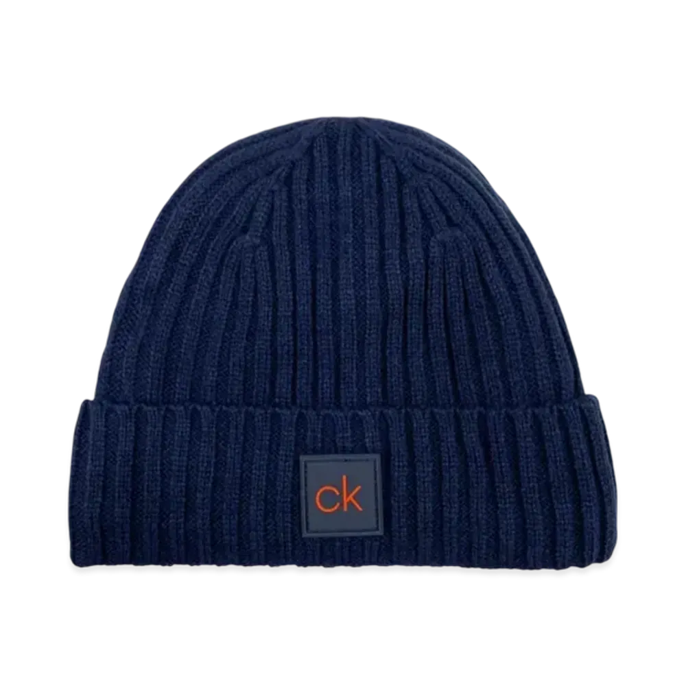 Calvin Klein Golf Chunky Knitted Beanie "Gray"