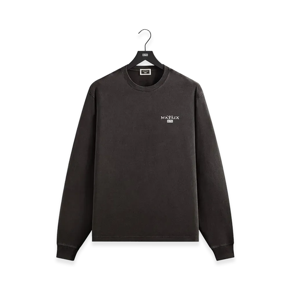 Kith x The Matrix Red Pill Blue Pill Long Sleeve Tee "Black"