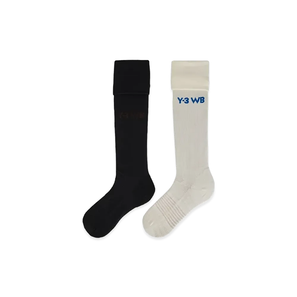 Y-3 x Wales Bonner Football Socks "Off White/Black"