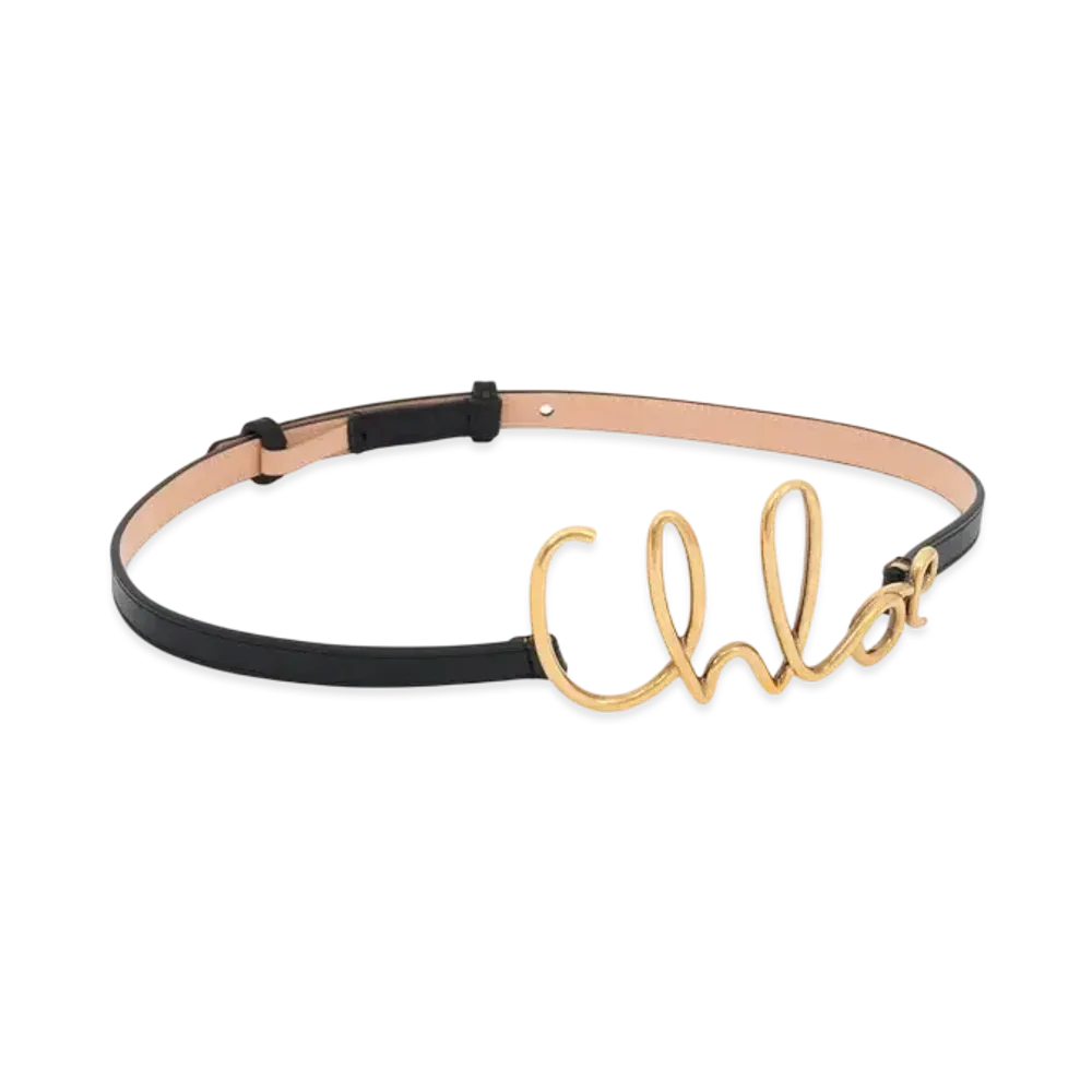 Chloe The Chloe Iconic Small Belt "Black"