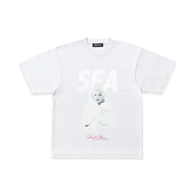 WIND AND SEA Marilyn Monroe Winter S/S Tee "Gray"