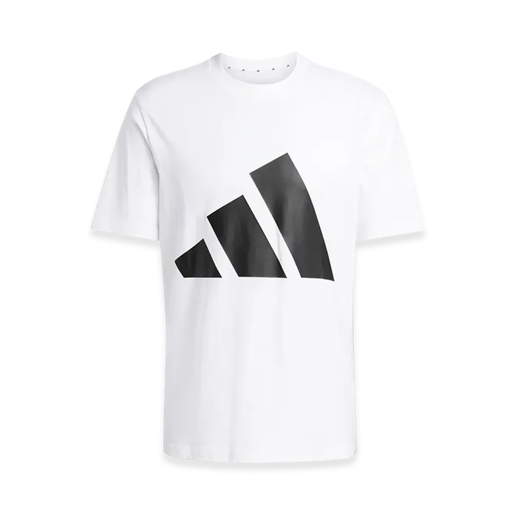 adidas Essentials Big Logo Short-Sleeve T-Shirt "White/Black"