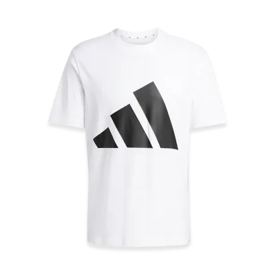 adidas Essentials Big Logo Short-Sleeve T-Shirt "White/Black"