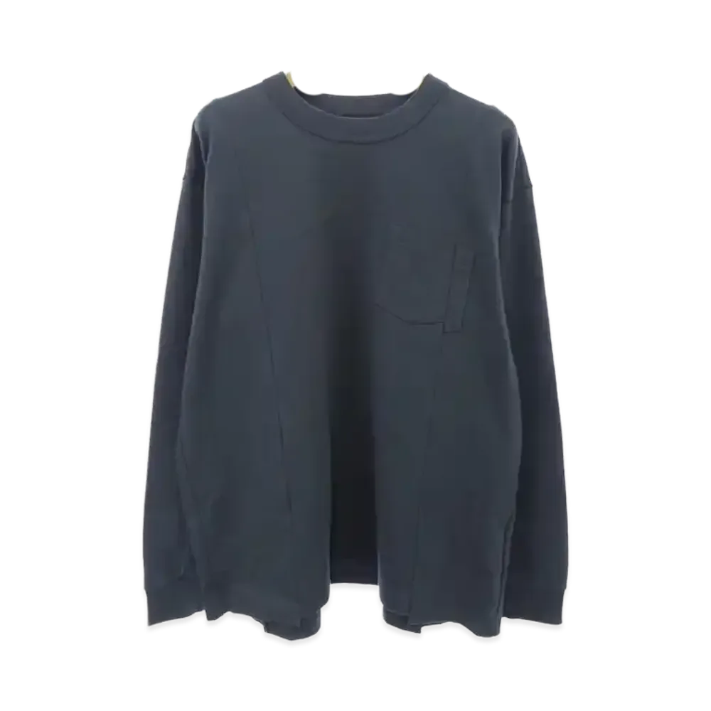 sacai Rebuild L/S T-Shirt "Grey"