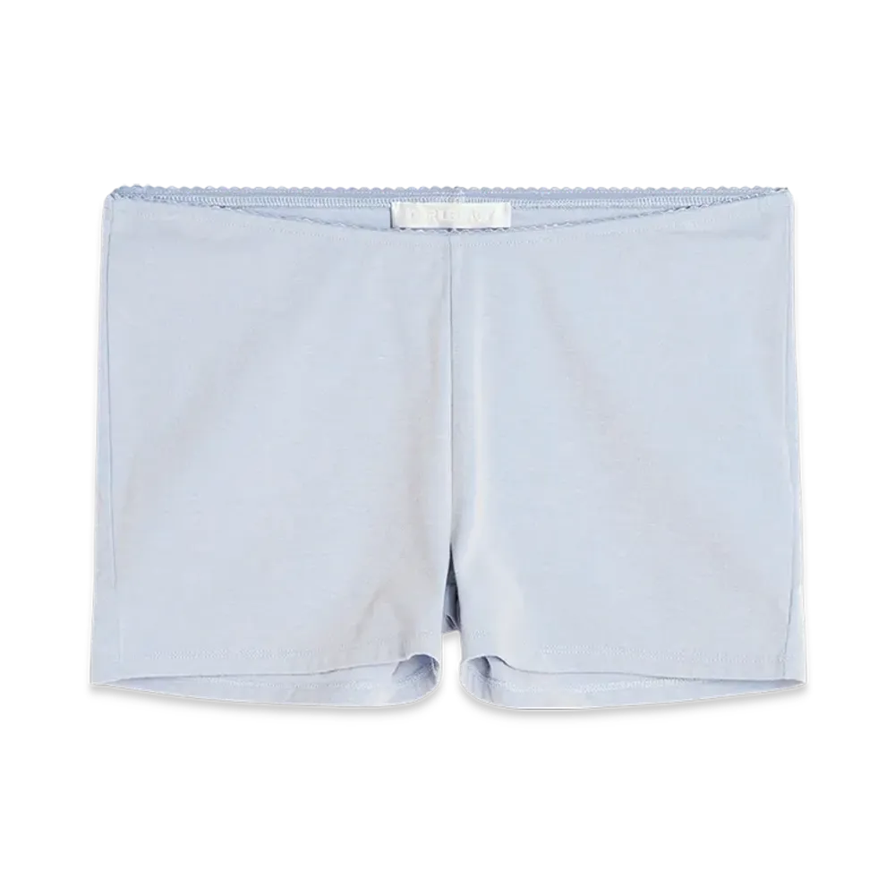 OUR LEGACY Women's Tamarama Shorts "Solaro Blue Micro Rib"