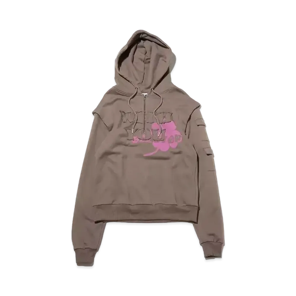 atmos pink Design Sweat Hoodie "Beige"