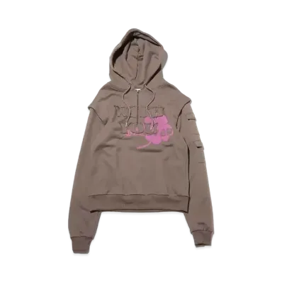 atmos pink Design Sweat Hoodie "Beige"