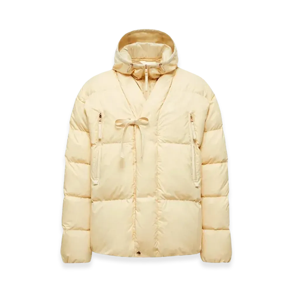 MONCLER x Gilga Farm by Donald Glover Tangelo Short Down Jacket "Yellow"