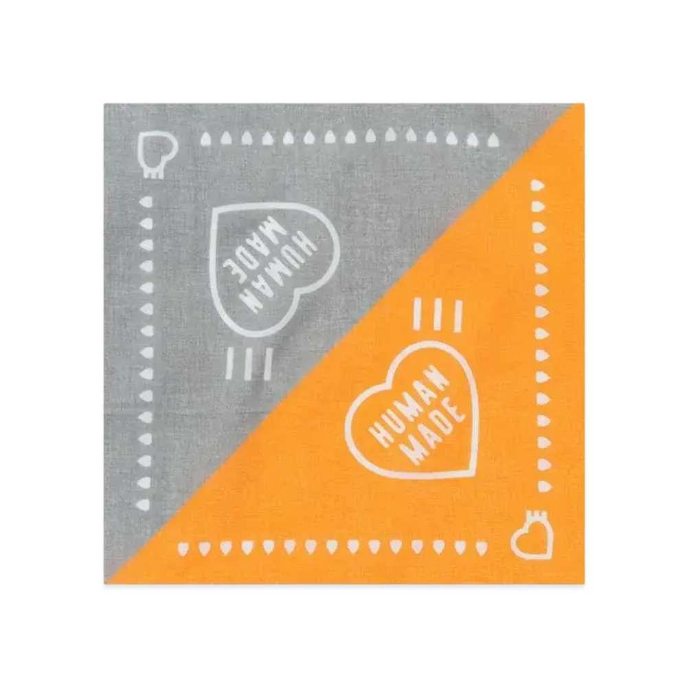 HUMAN MADE MONTHLY BANDANA MAY "Grey"