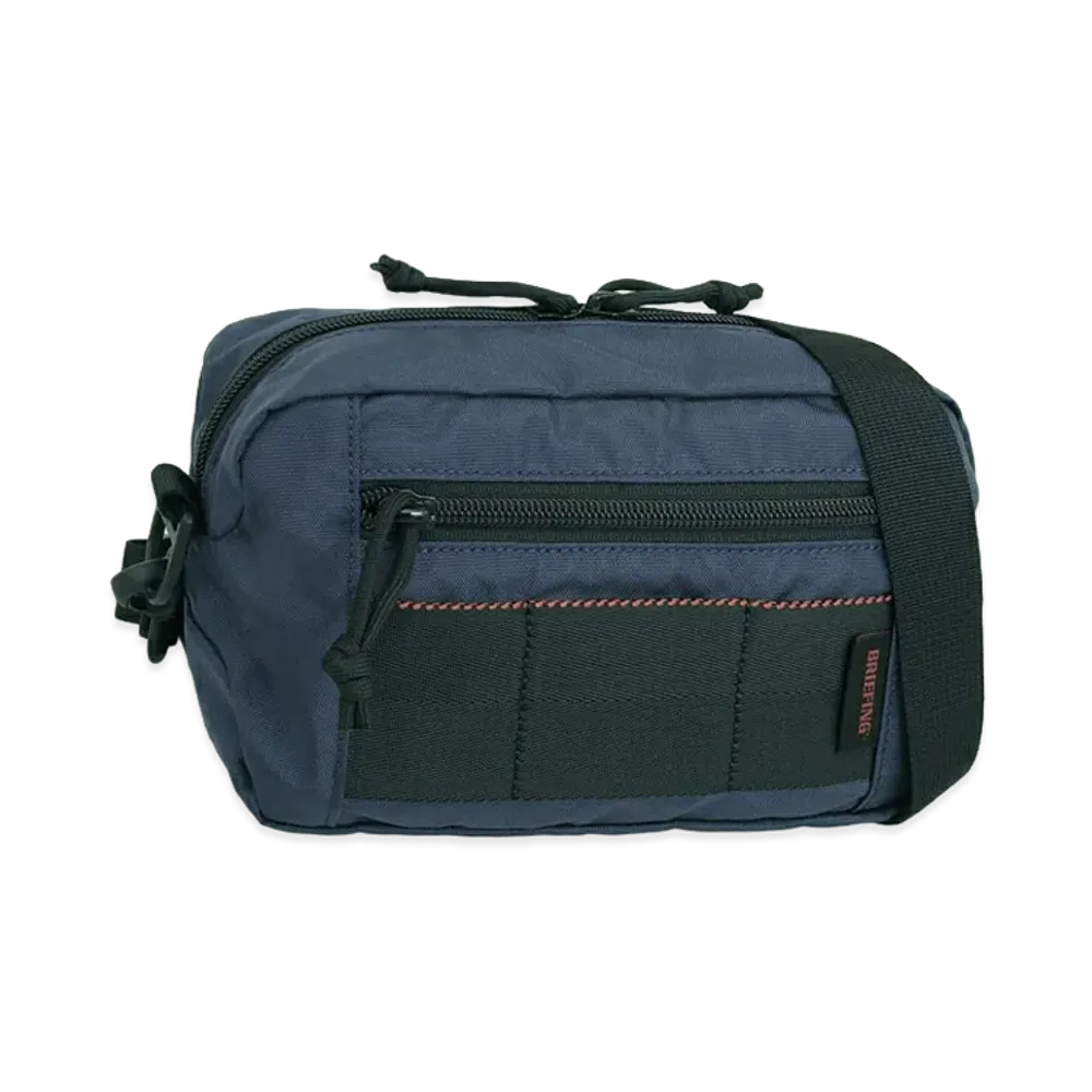 BRIEFING Zip Top Wide Shoulder "Navy"