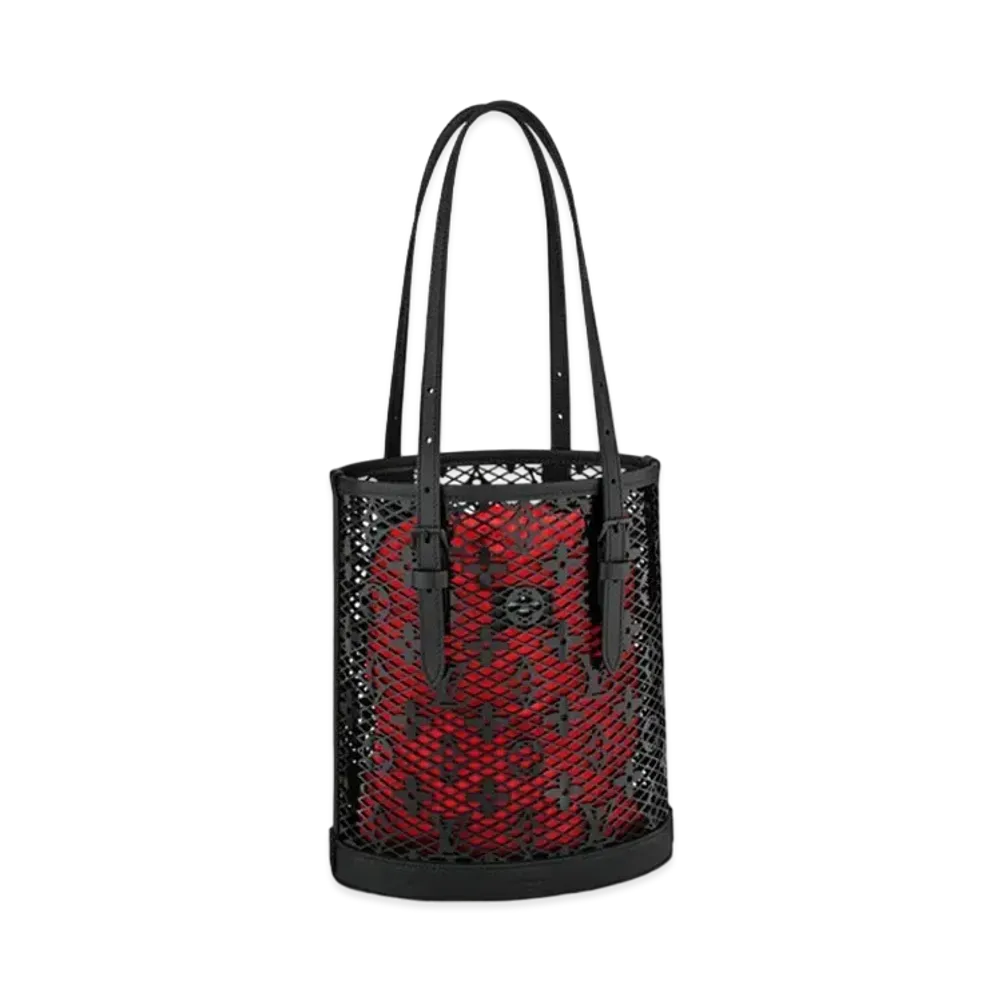 Louis Vuitton Bucket PM Monogram Lace "Noir"