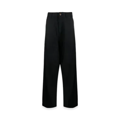 BLACK COMME des GARCONS High-Waist Sarouel Pants "Black"