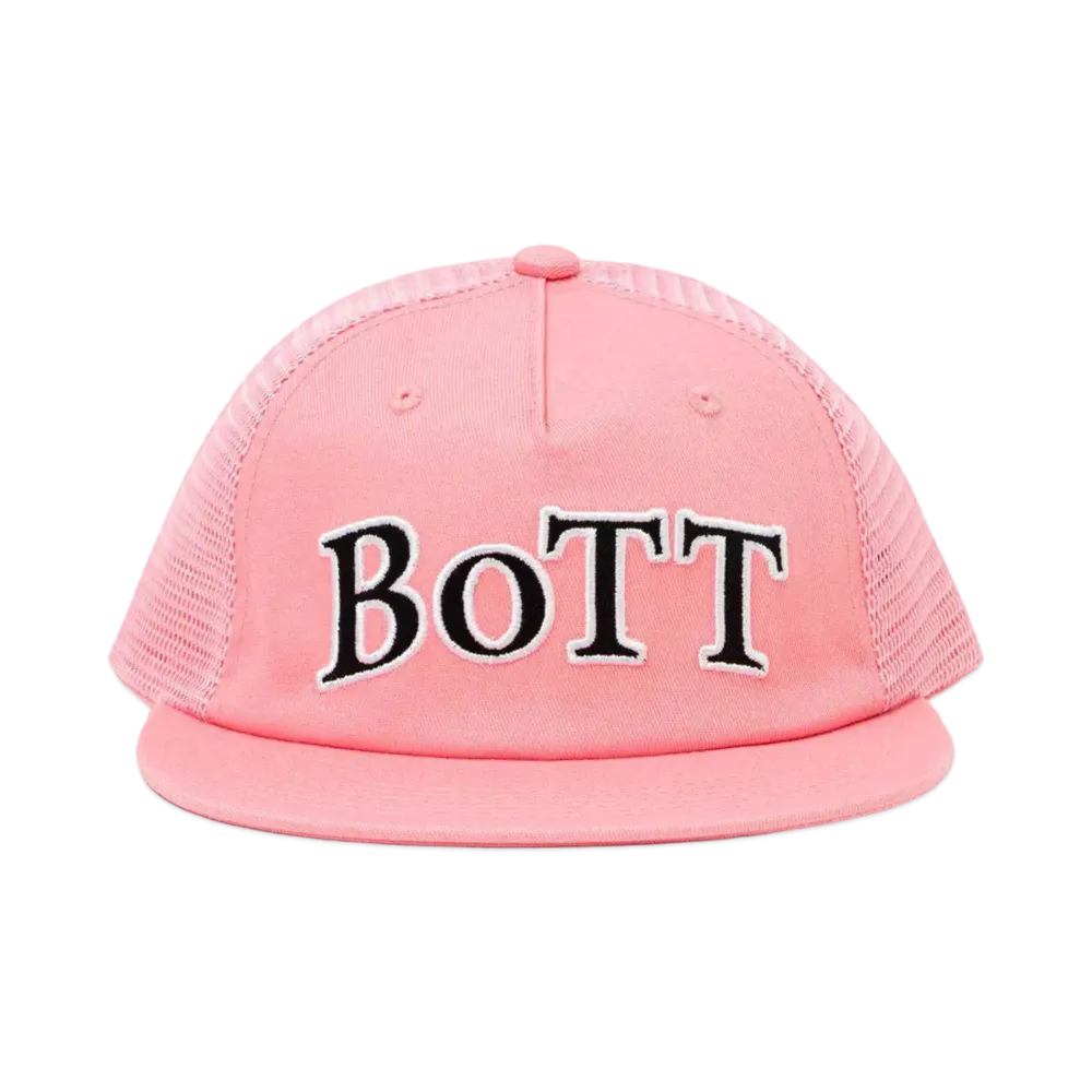 BoTT OG Logo Mesh Back 5-Panel Cap "Pink"