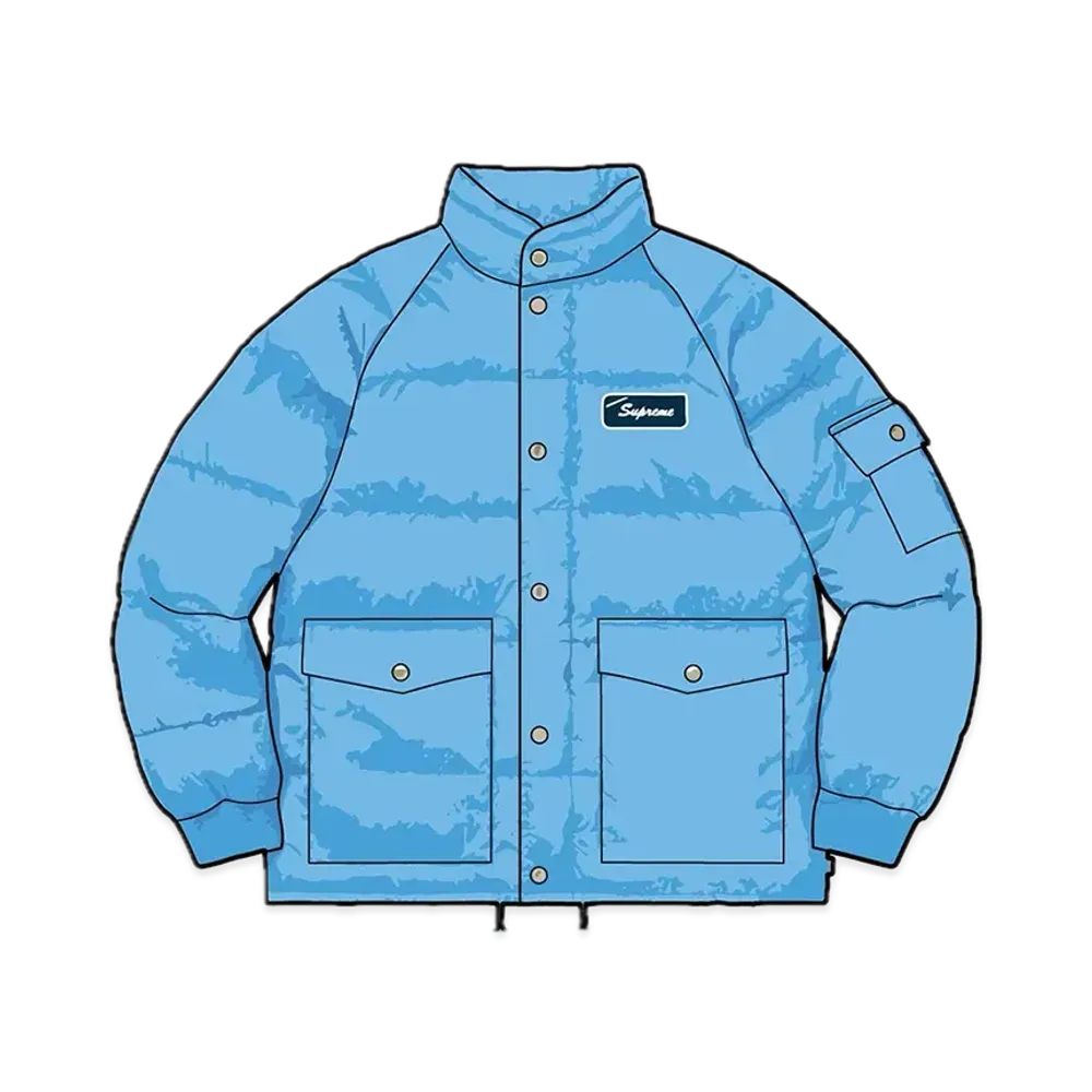 Supreme Raymond Pettibon Mechanics Jacket "Light Blue"