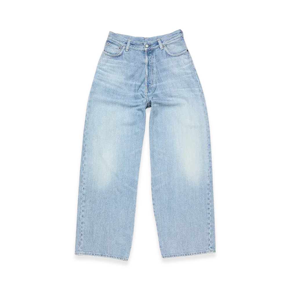 Acne Studios Loose Fit Rhinestone Jeans - 2023 Petit "Light Blue"