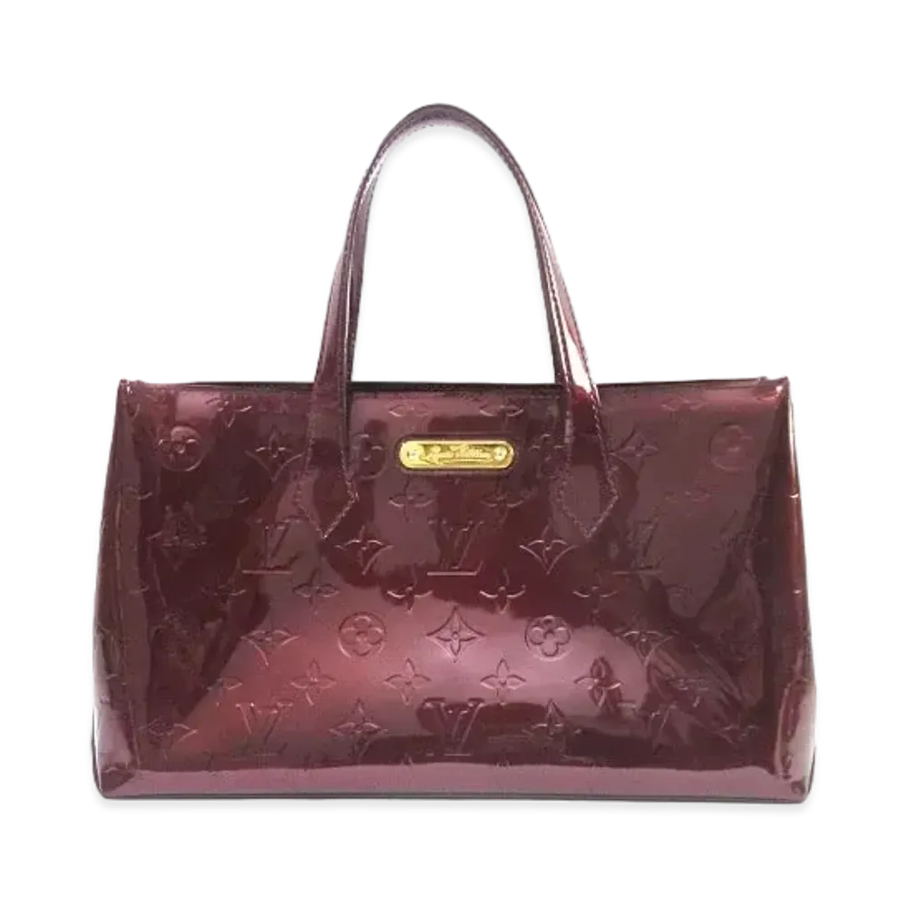 Louis Vuitton Wilshire PM Monogram Vernis "Rouge Fauviste"