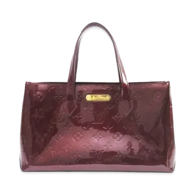 Louis Vuitton Wilshire PM Monogram Vernis "Rouge Fauviste"