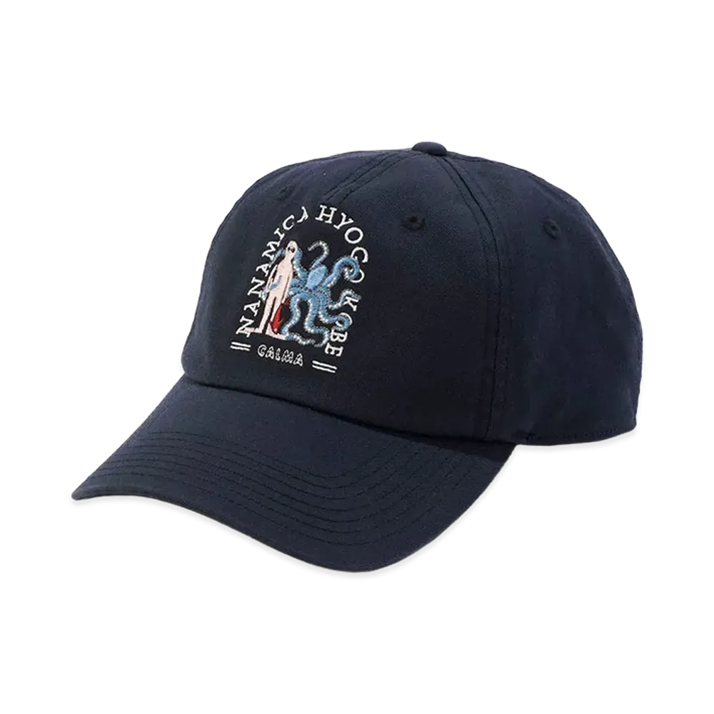 nanamica Kobe Graphic Cap "Navy"