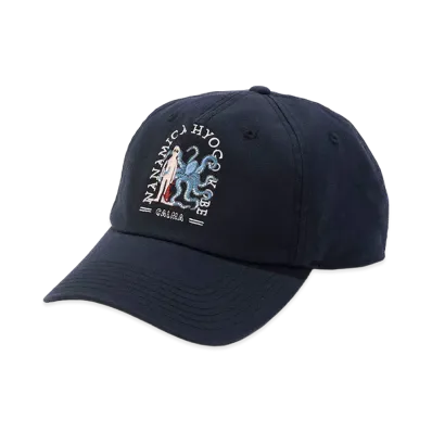 nanamica Kobe Graphic Cap "Navy"