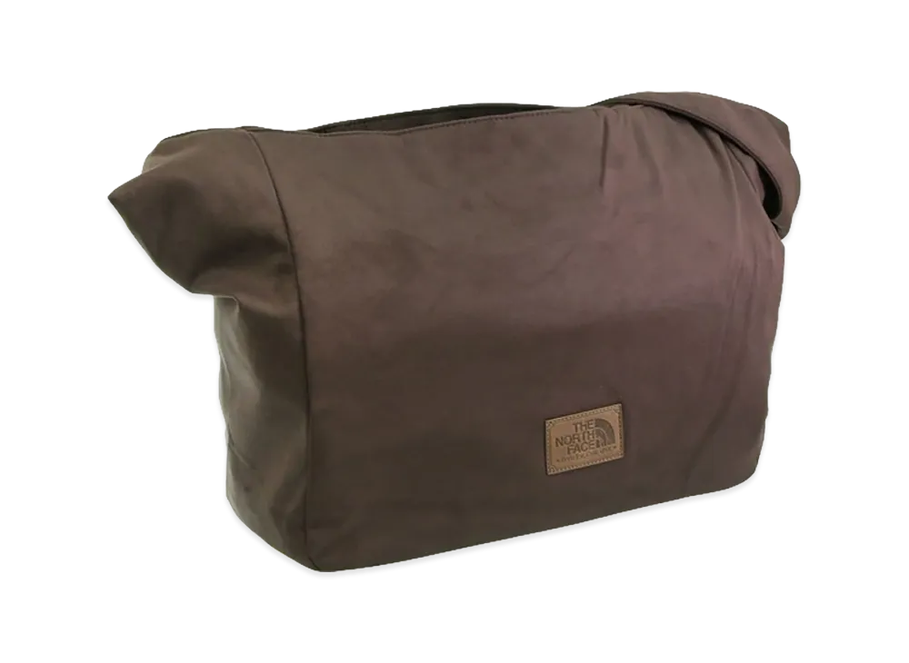 The North Face Big Logo Shoulder Bag "Brown"