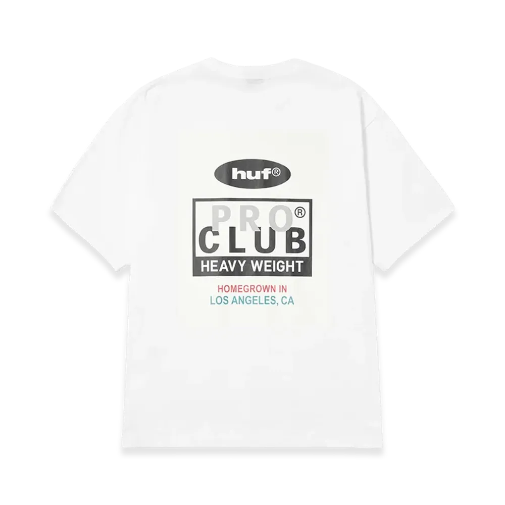 HUF x PROCLUB Heavyweight Tee "White"