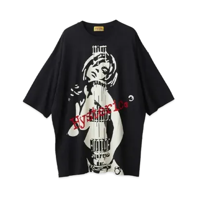 HYSTERIC GLAMOUR Guitar Girl One Piece "Black"