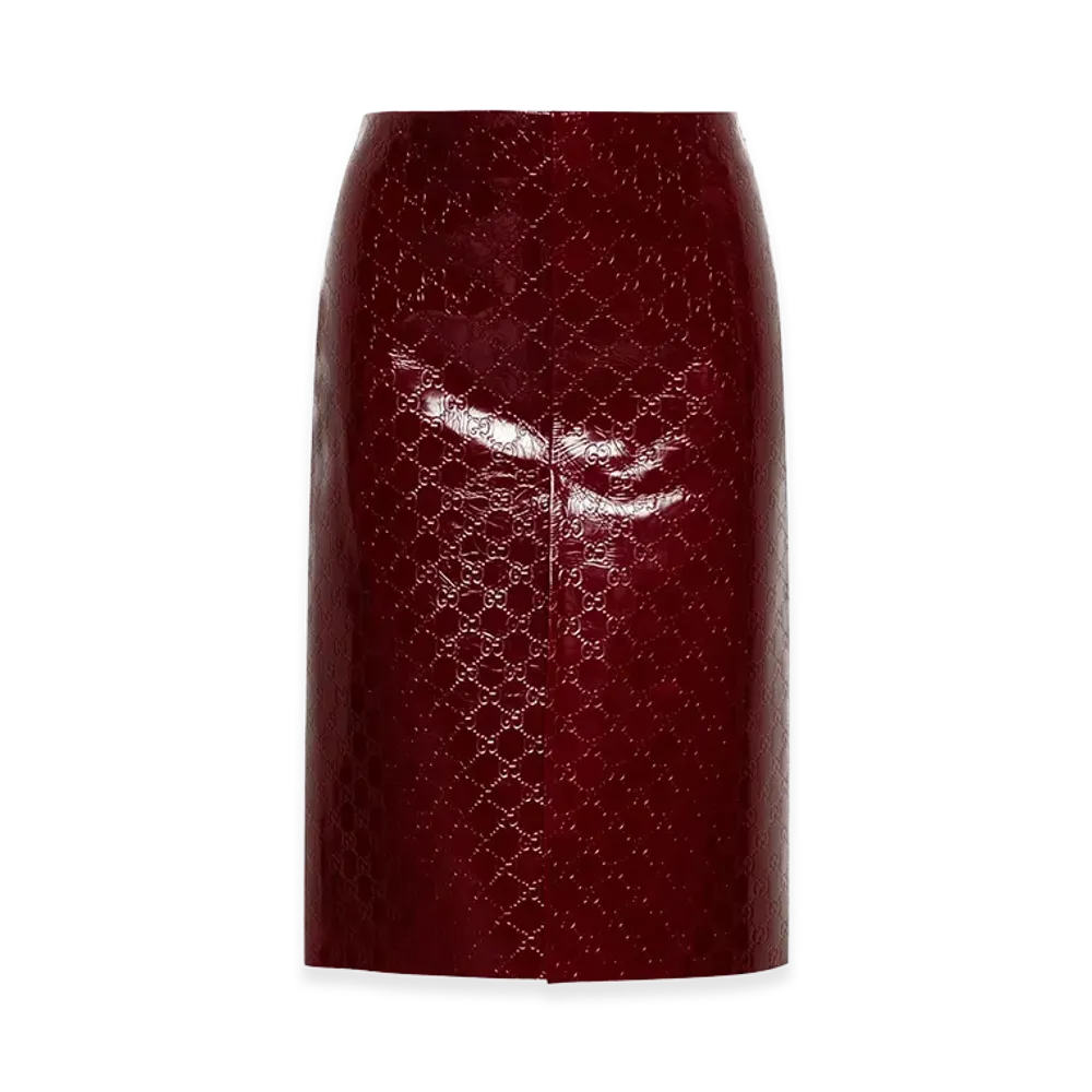 GUCCI Women's Fashion Skirts "Bordeaux"