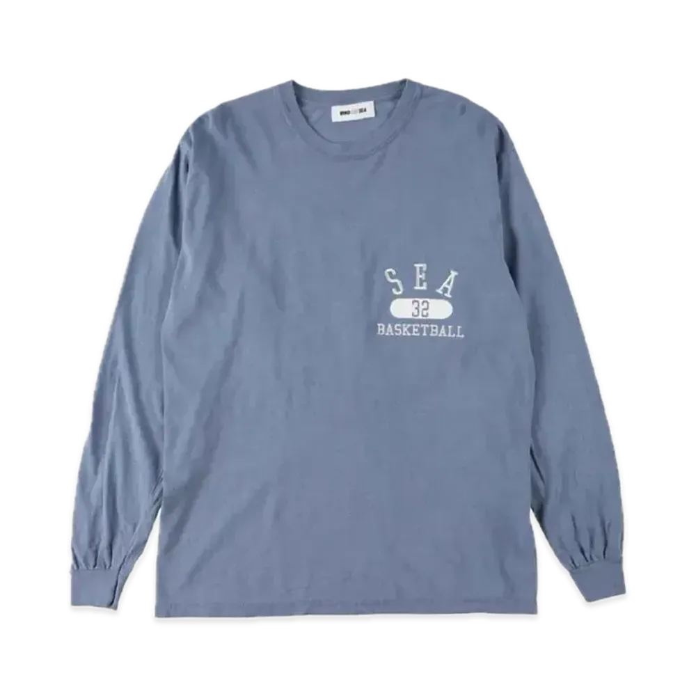 WIND AND SEA L/S T-Shirt "Navy"