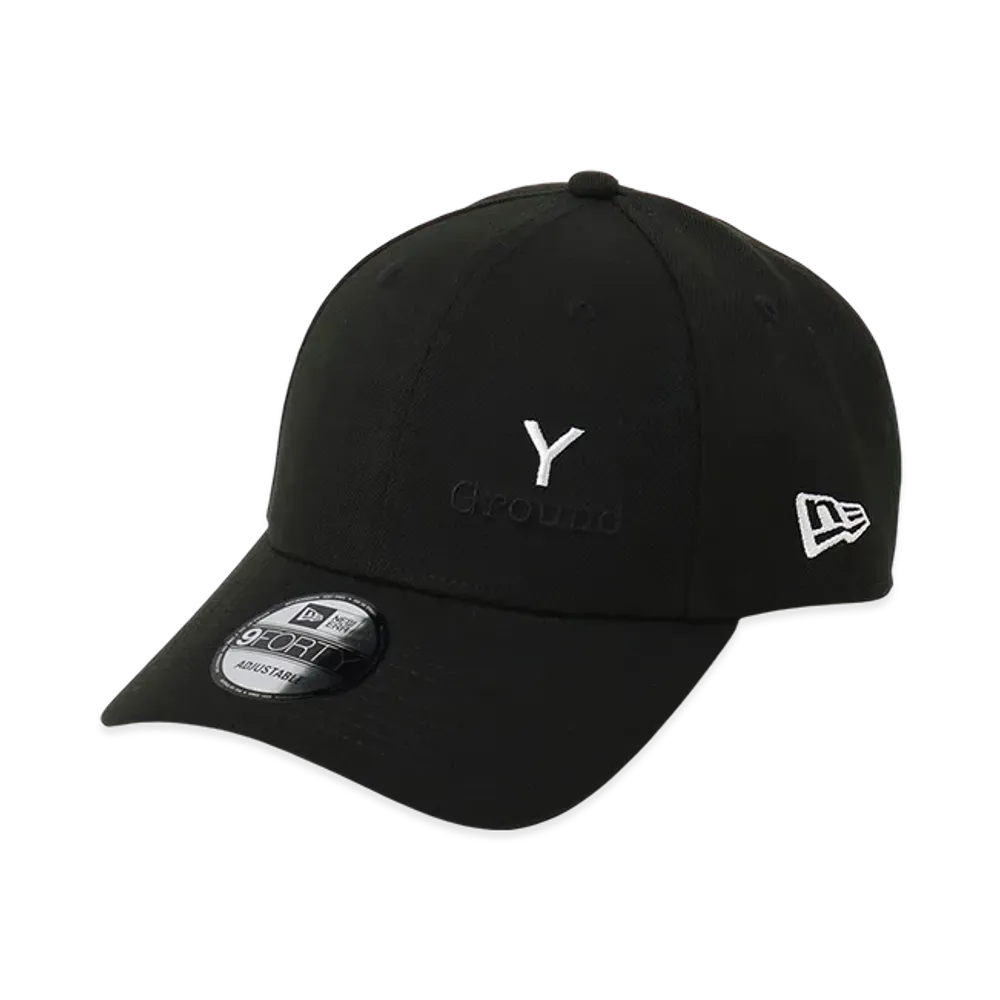 Ground Y x NEW ERA Logo 9Forty Flawless "Black"