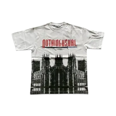 Children of the discordance Castle Print Tee "White"