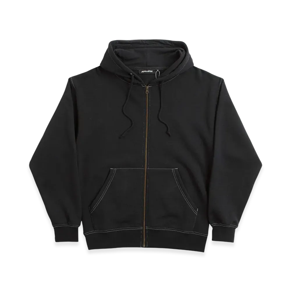 Fucking Awesome Contrast Stitch Hoodie "Black"