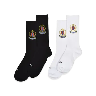 BREATH Emblem Logo Socks 2Pack "Black/White"