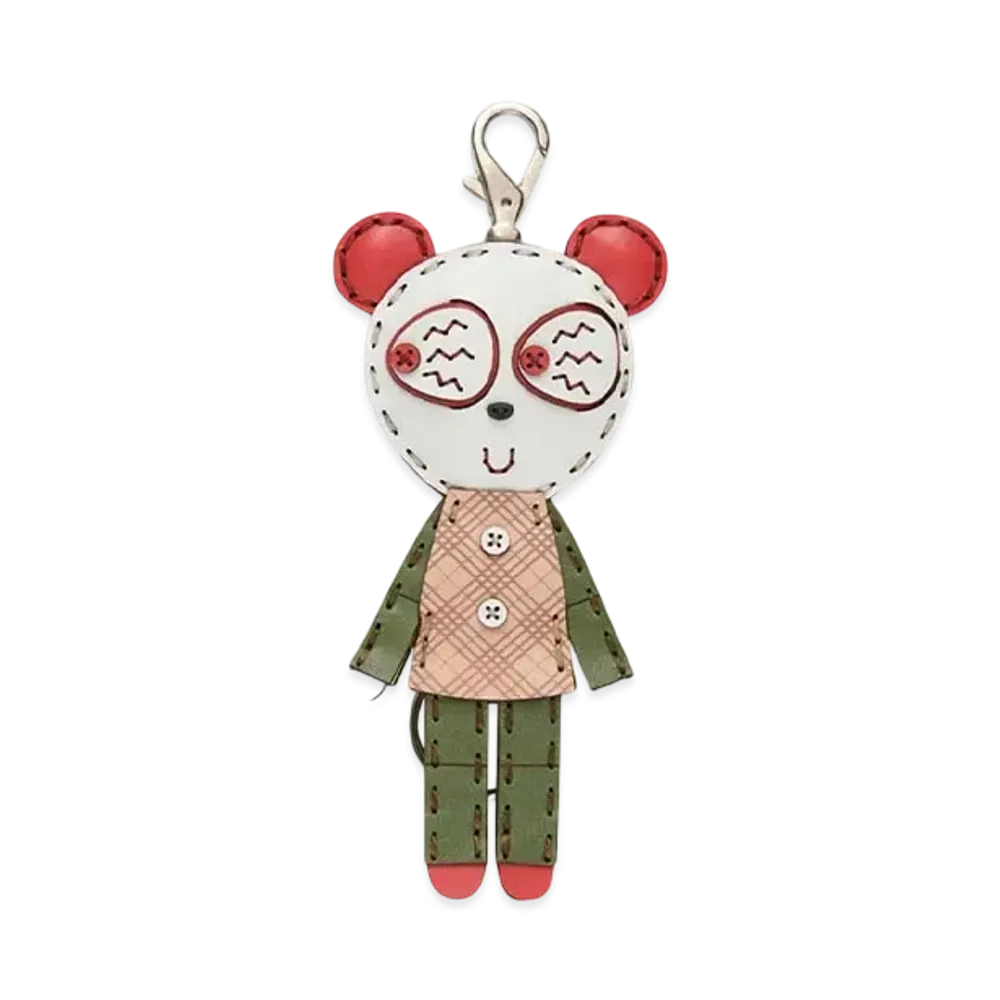 HYSTERIC GLAMOUR Ojaga Design/Red Eye Panda Key Chain "Multi"