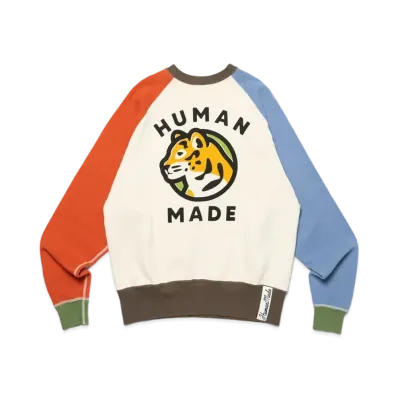 HUMAN MADE Tsuriami Crazy Sweatshirt "White"