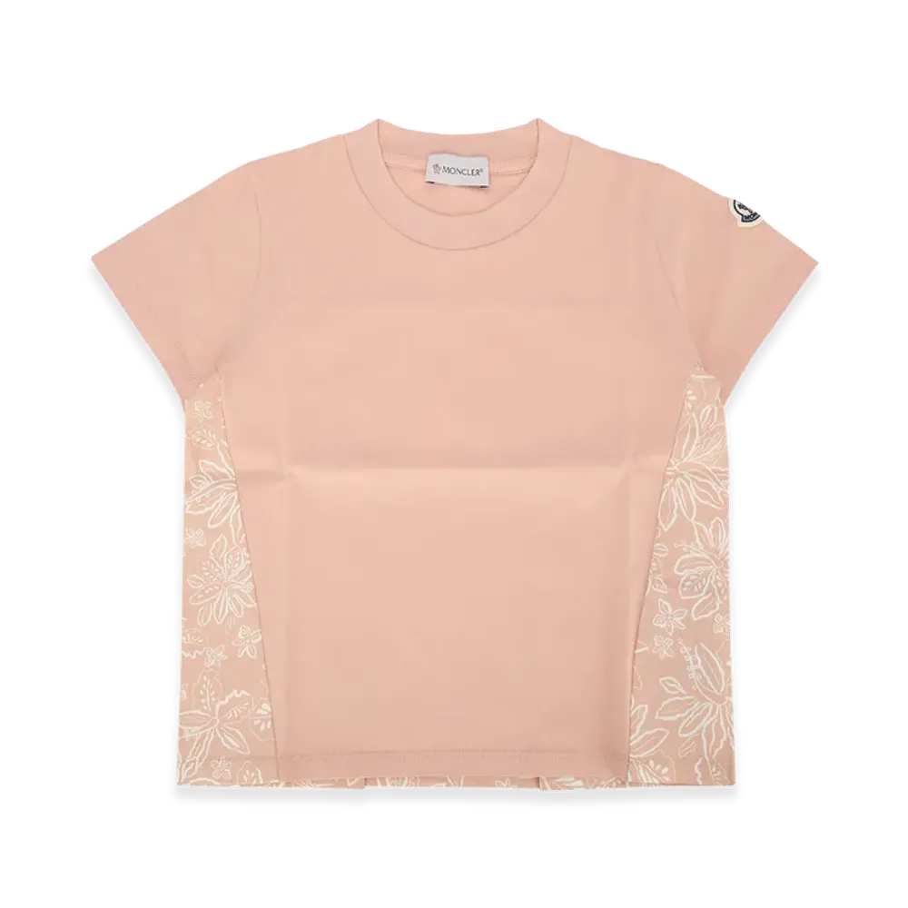 MONCLER Kids SS T-Shirt "Pink"