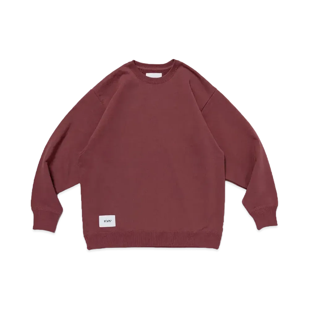 WTAPS OBJ 01 / Sweater / Cotton "Burgundy"