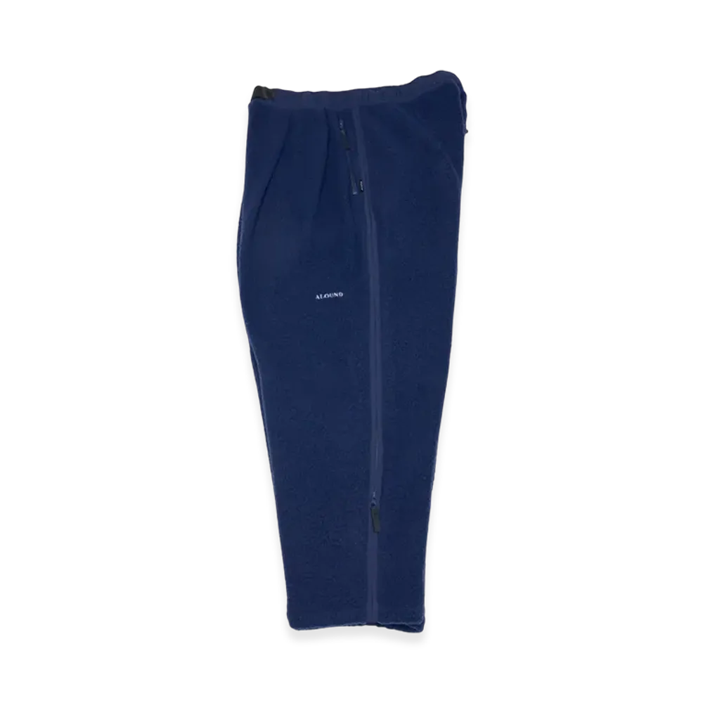 ALOUND Ventilation Two Tuck Fleece Pants "Navy"