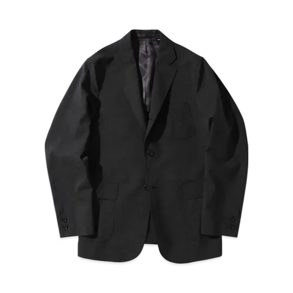 BEAMS 3B Jacket Combat Wool "MidGray"