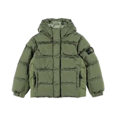 Stone Island Kids Down Jacket "Green"