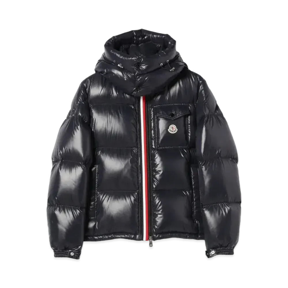 MONCLER Montbeliard Short Down Jacket "Navy"