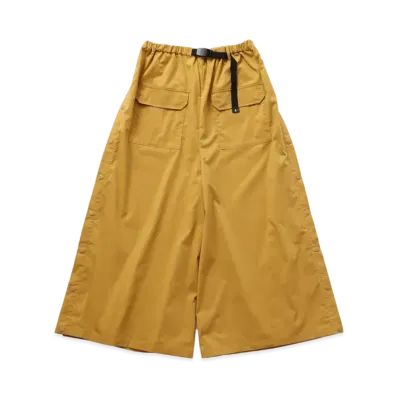 GRAMICCI By F/CE. Wide Tech Culotte "Mustard"