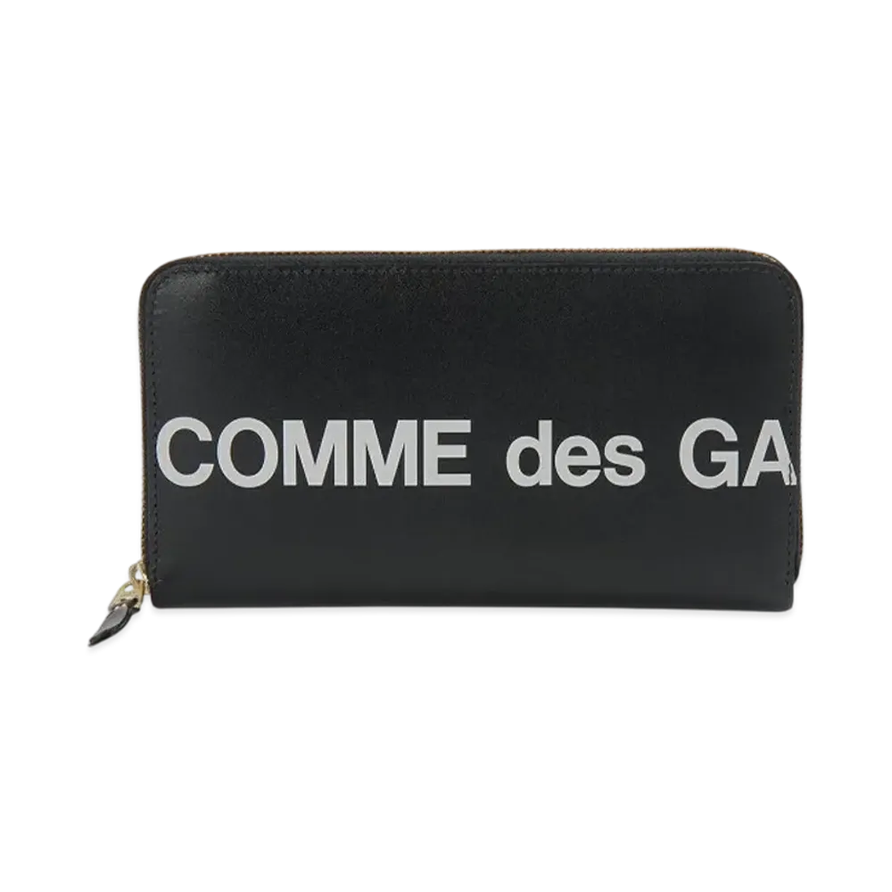 COMME des GARCONS Wallet Huge Logo "Black"